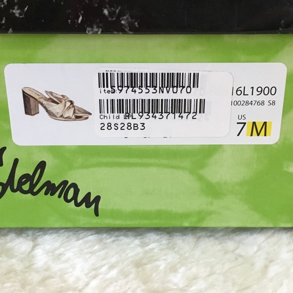 Sam Edelman | Oda Gold Knot Mules - Picture 8 of 15